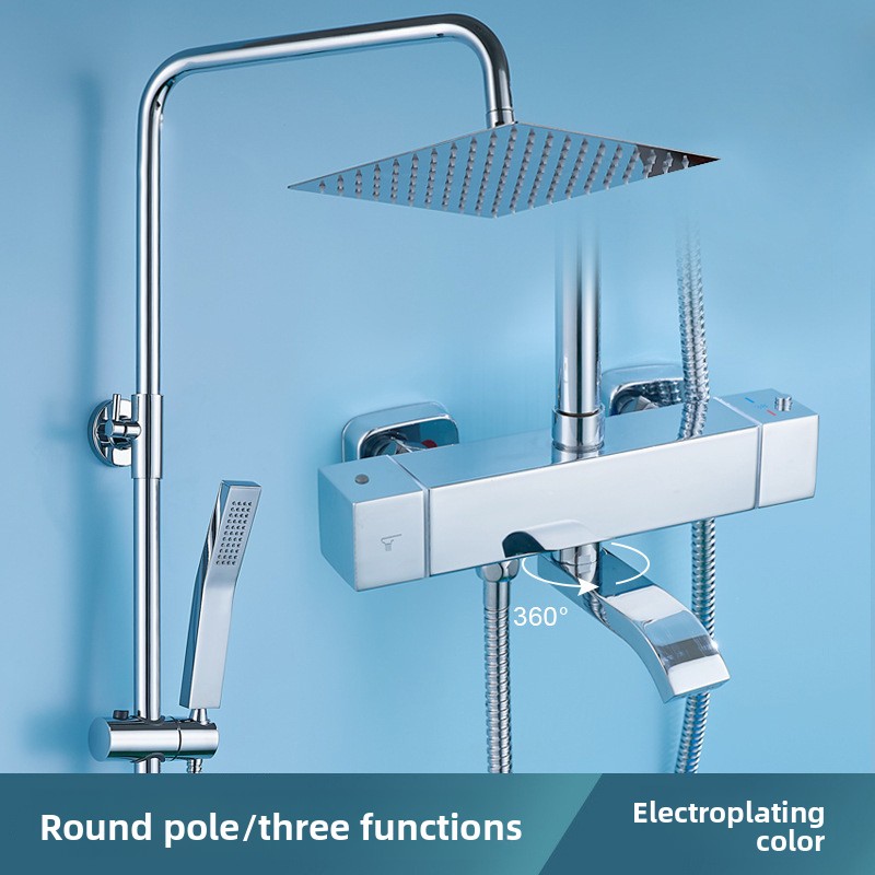 Home Bathroom Lock - Ensemble de douche thermostatique en acier
