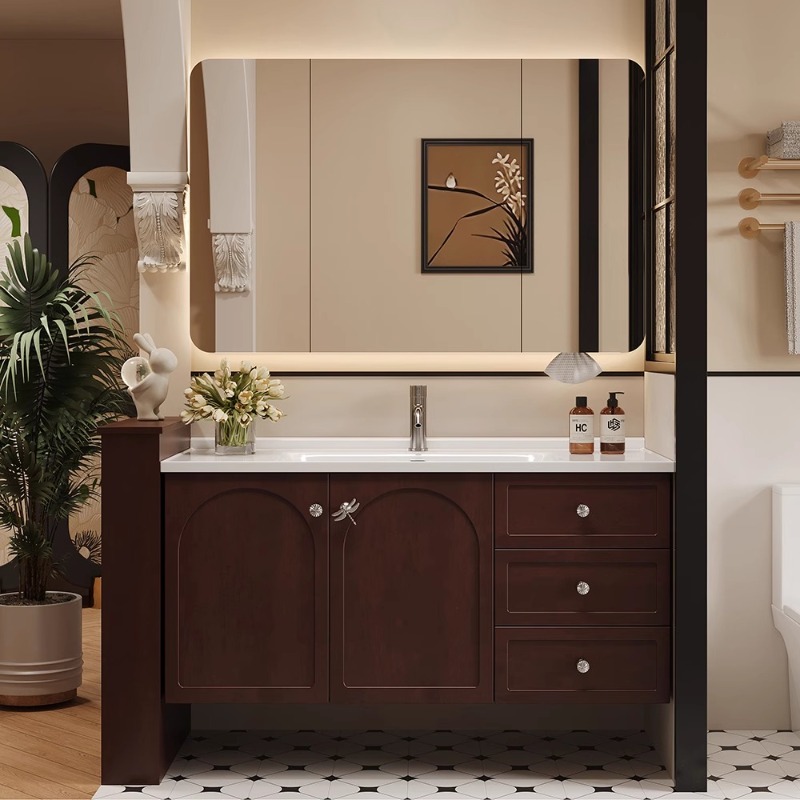 Home Bathroom Vanity Combo - Meuble de salle de bain mural