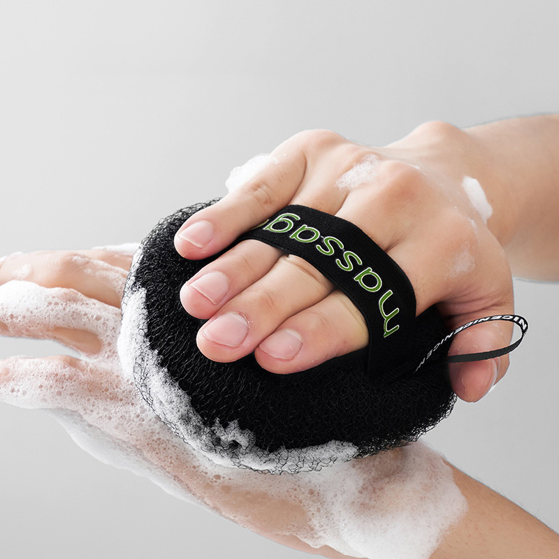 Home Bathroom Cleaning Machine - IkBooks-Éponge de bain 3D, brosse de