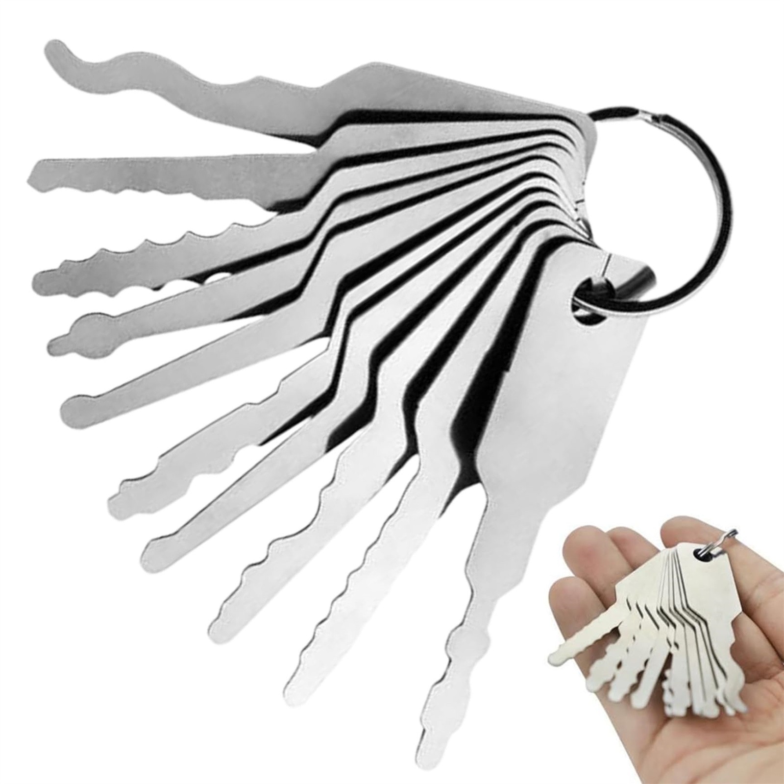 Home Bathroom Lock - 10 pièces/lot clés vierges non coupées