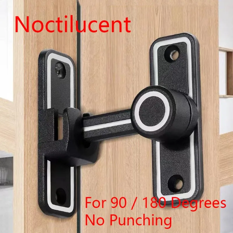 Home Bathroom Lock - Serrure de porte de grange Shoous