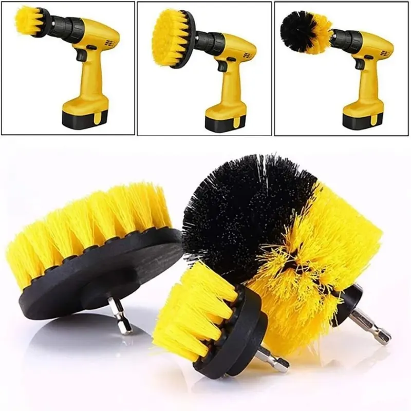 Home Bathroom Cleaning Machine - Kit de 3 brosses de nettoyage
