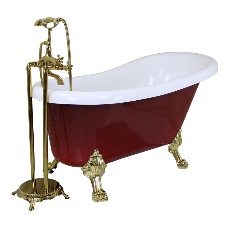 Home Bathroom Spa - Baignoire autoportante en acrylique, pieds en