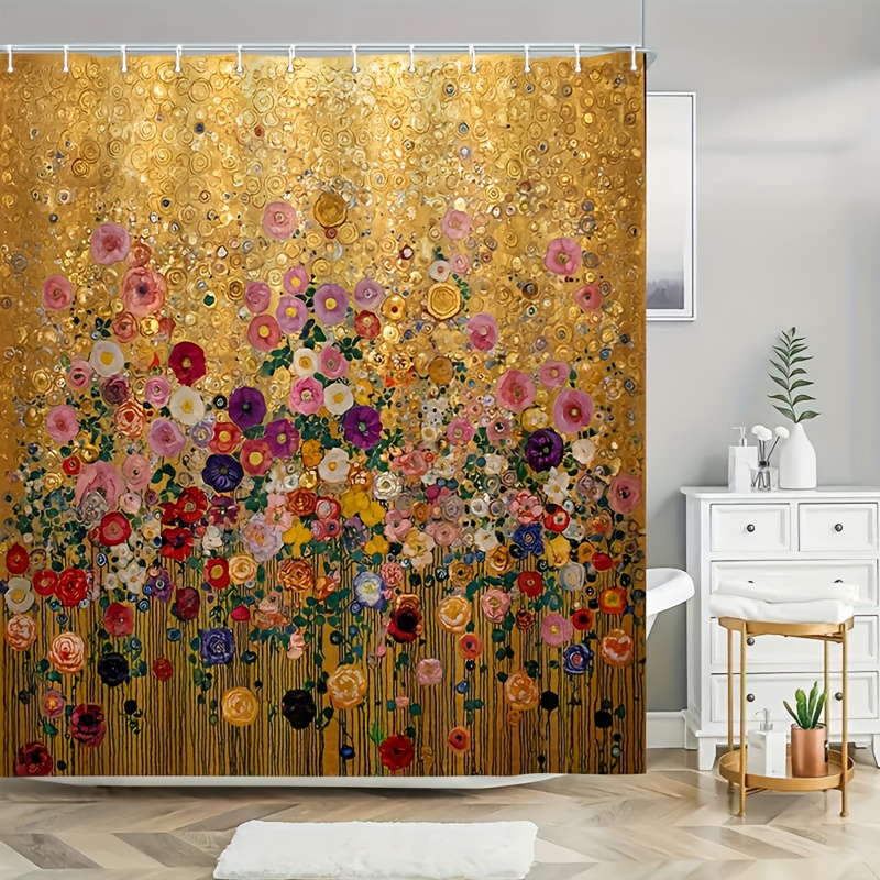 Home Bathroom Spa - Rideau de Douche Imperméable en Polyester
