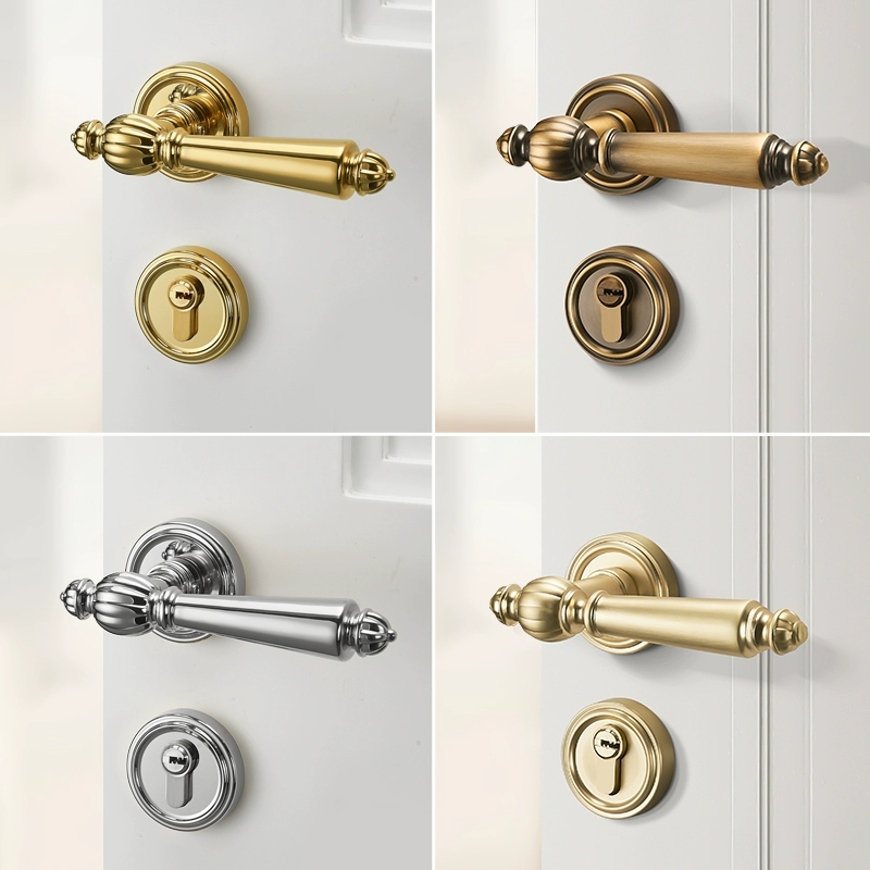 Home Bathroom Lock - Ensemble de serrures de porte silencieuses
