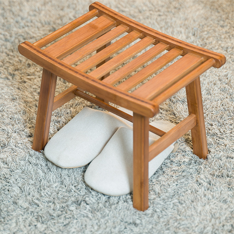 Home Bathroom Spa - 1PC Banc de douche en bambou