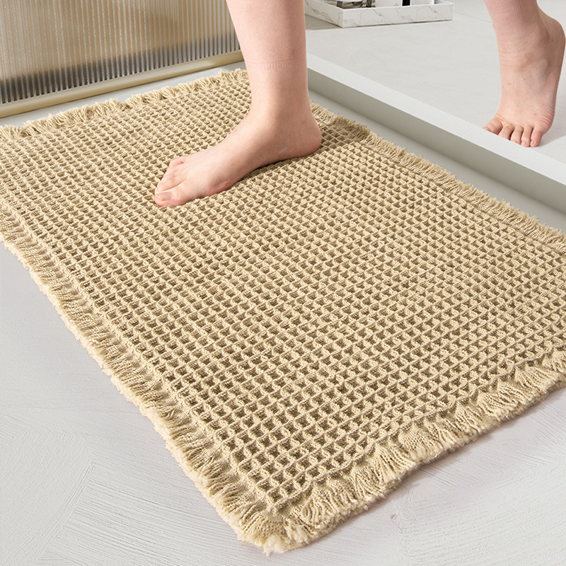 Zara Home Bathroom Mat - Tapis de sol tissé pour salle