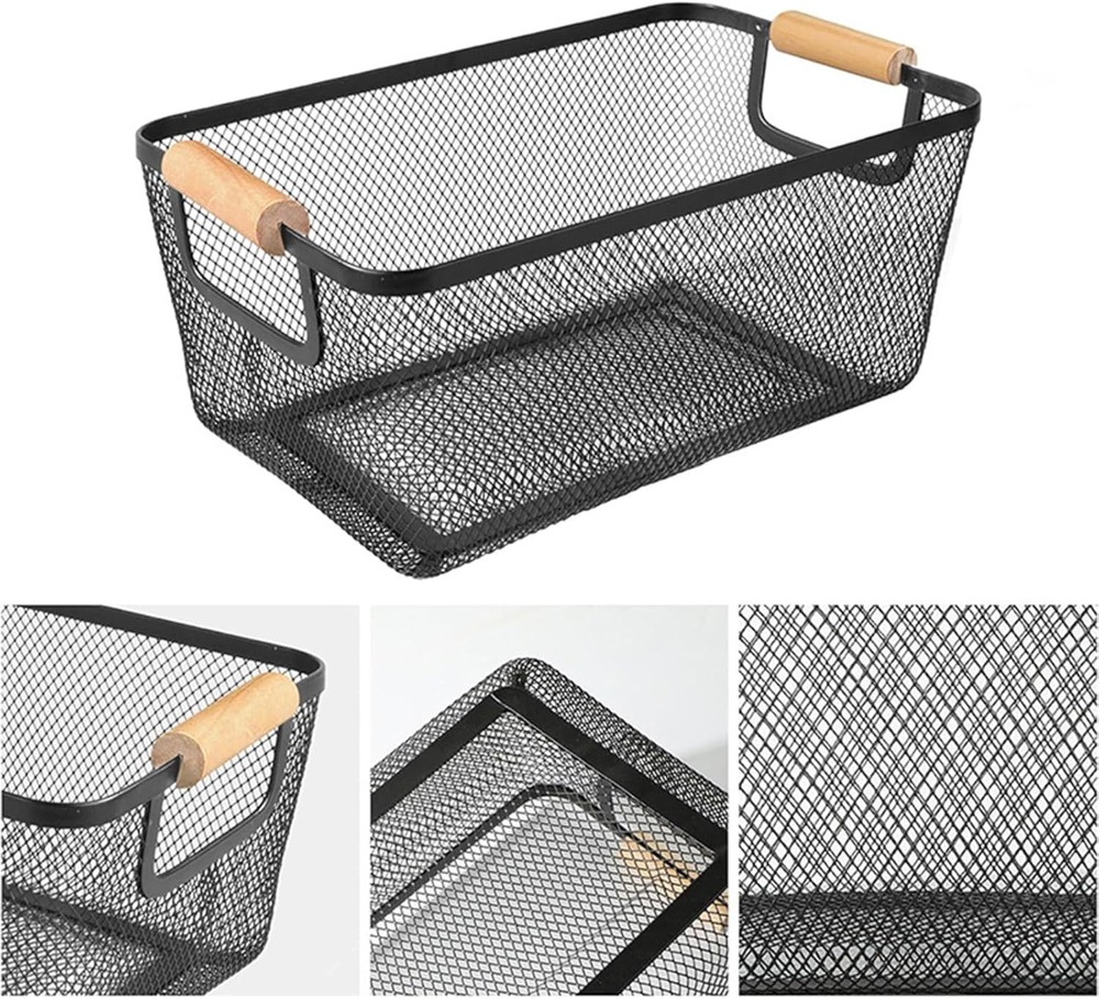 Grand panier de rangement en f - Home Bathroom Organizer avis et prix