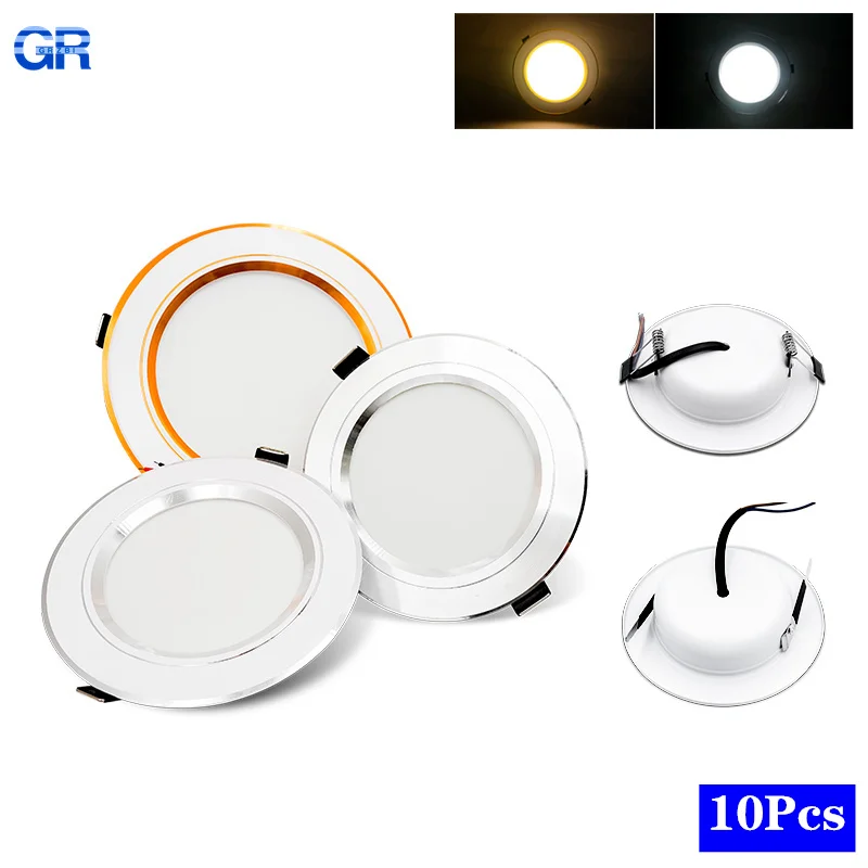 10 pièces/lot Led Downlight AC - Home Of The Year Bathroom avis et prix