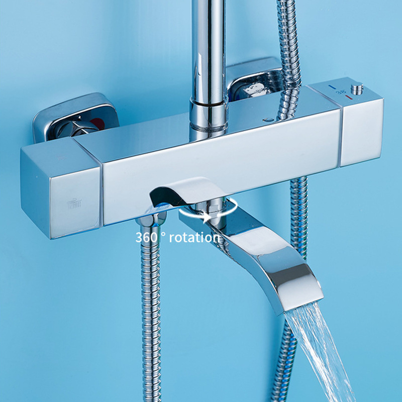 Ensemble de douche thermostati - Home Bathroom Lock avis et prix