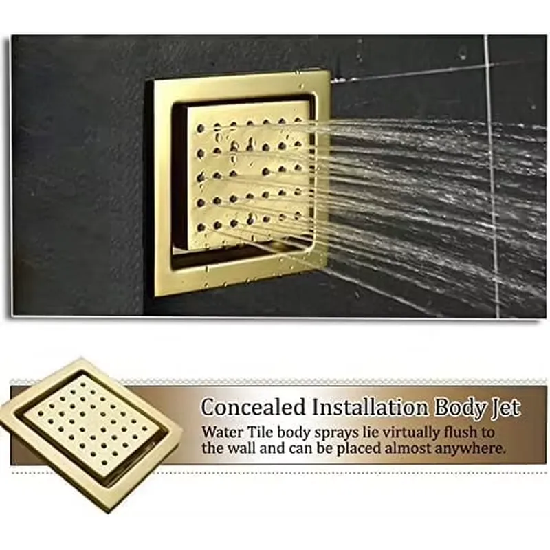 Ensemble de douche LED intelli - Home Bathroom Spa avis et prix