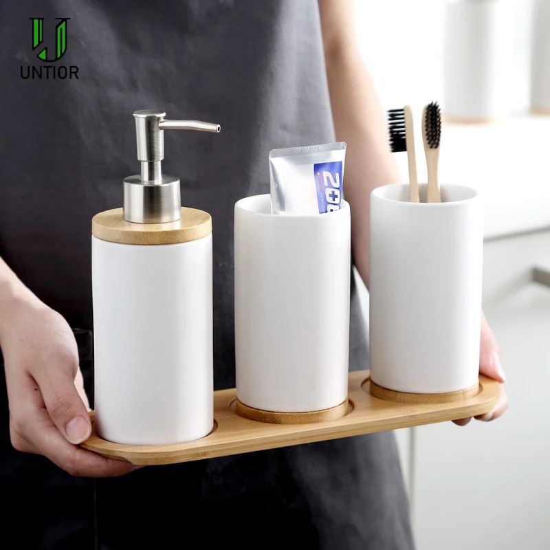 Ensemble d'accessoires ménager - Zara Home Bathroom Set avis et prix