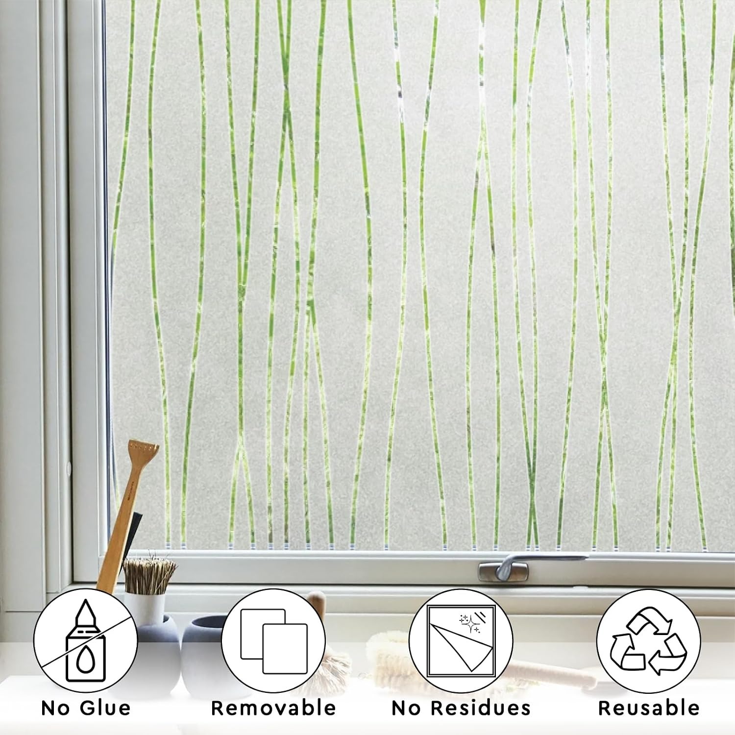 Film de confidentialité pour f - Home Bathroom Window Tint avis et prix
