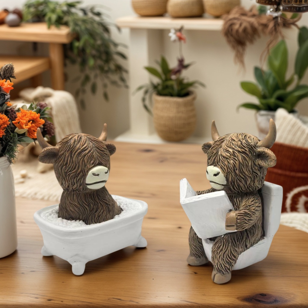 Figurines mignonnes en résine  - Home Of The Year Bathroom avis et prix