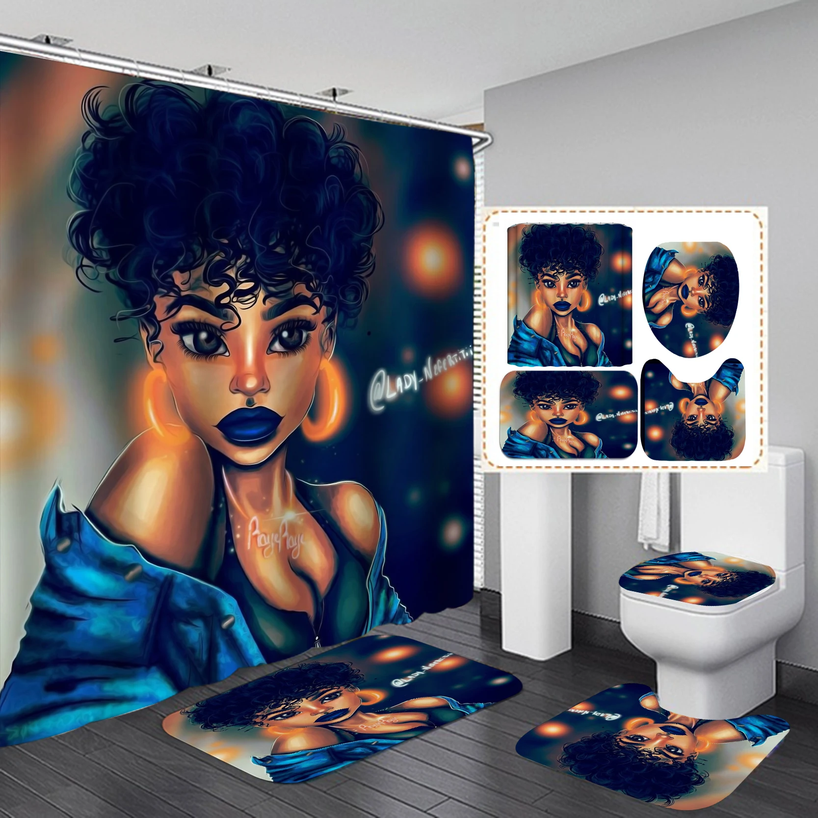 Ensemble de rideaux de douche  - Home Goods Bathroom Sets avis et prix