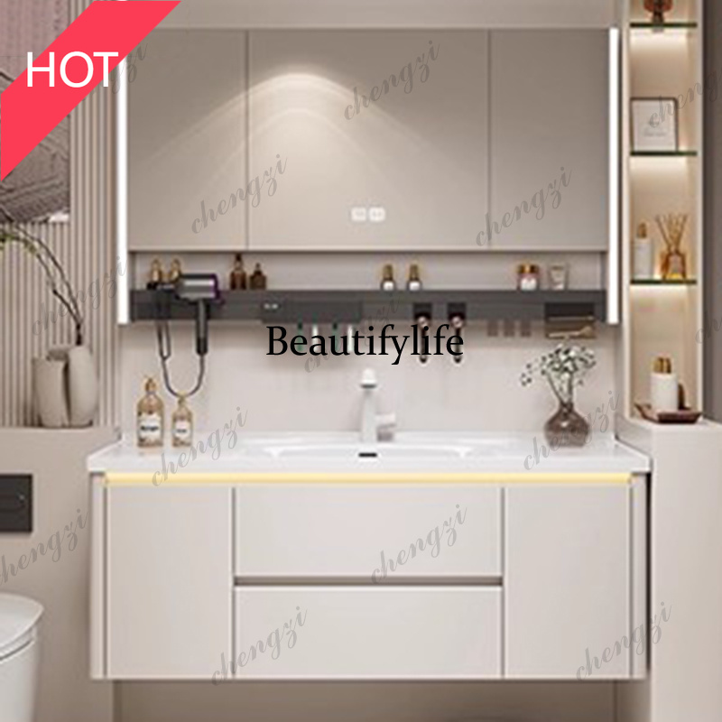 M07 Meuble de rangement organi - Home Bathroom Vanity Combo avis et prix