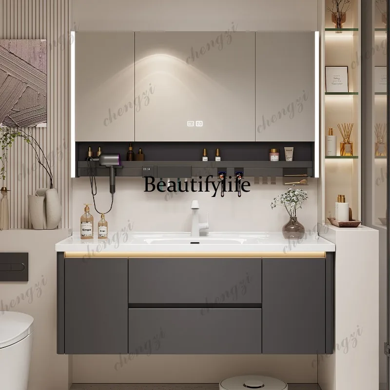 M07 Meuble de rangement organi - Home Bathroom Vanity Combo avis et prix