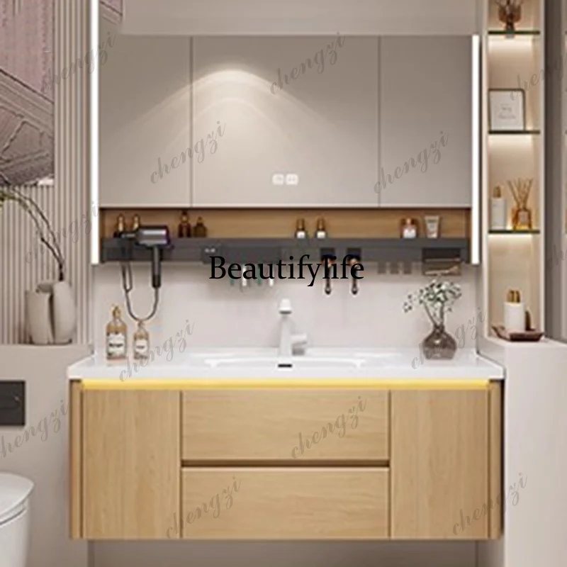 M07 Meuble de rangement organi - Home Bathroom Vanity Combo avis et prix