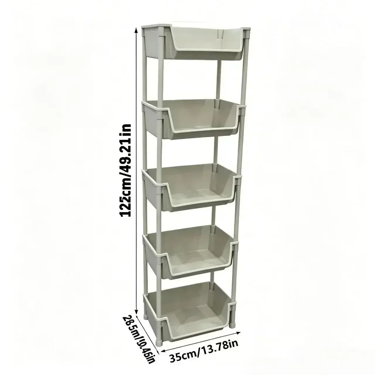 Chariot de rangement à 5 nivea - Home Bathroom Organizer avis et prix