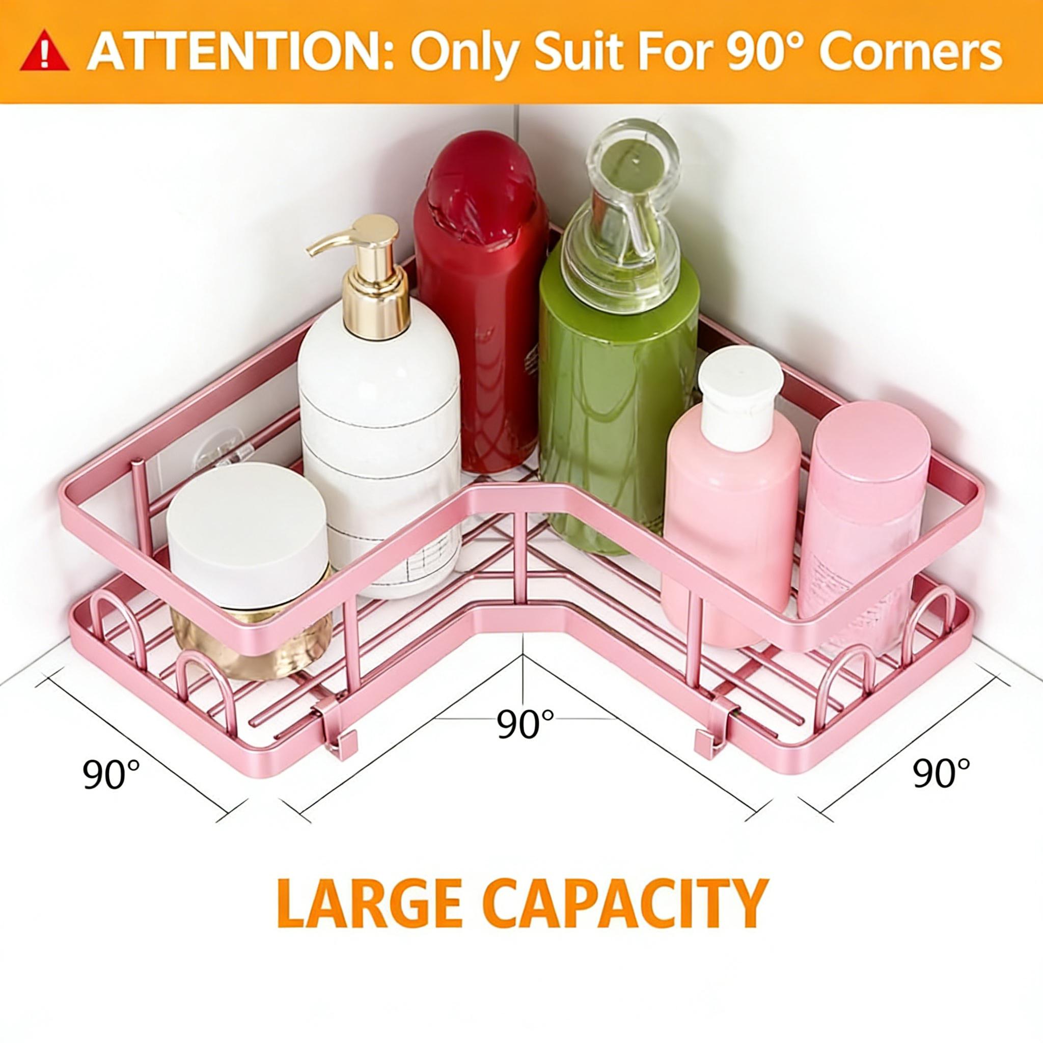 Lot de 5 organiseurs de douche - Home Essentials Bathroom Rack avis et prix
