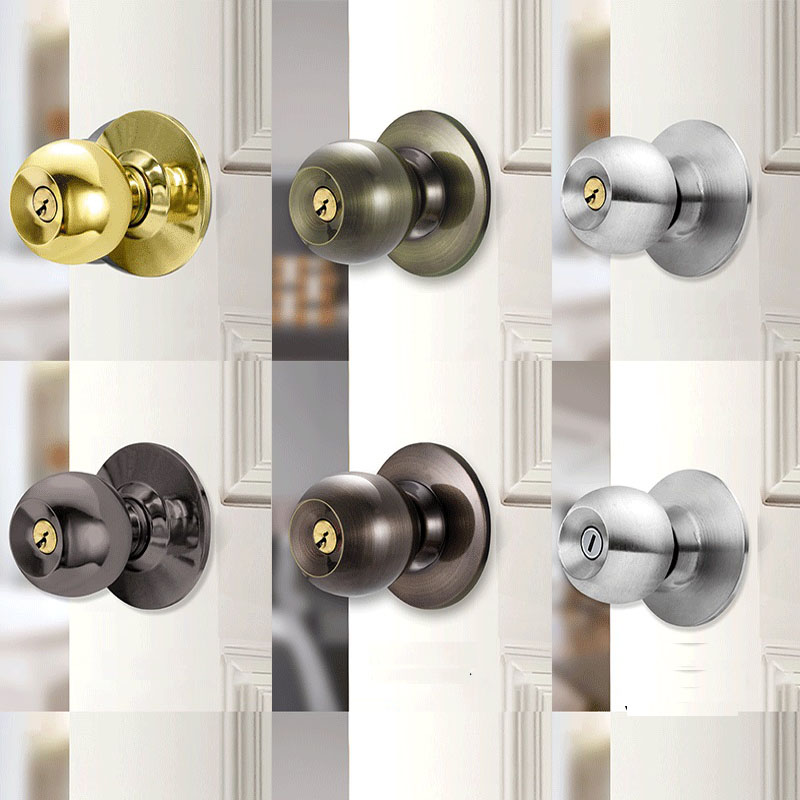 Lèvent de porte ronds en allia - Home Bathroom Lock avis et prix