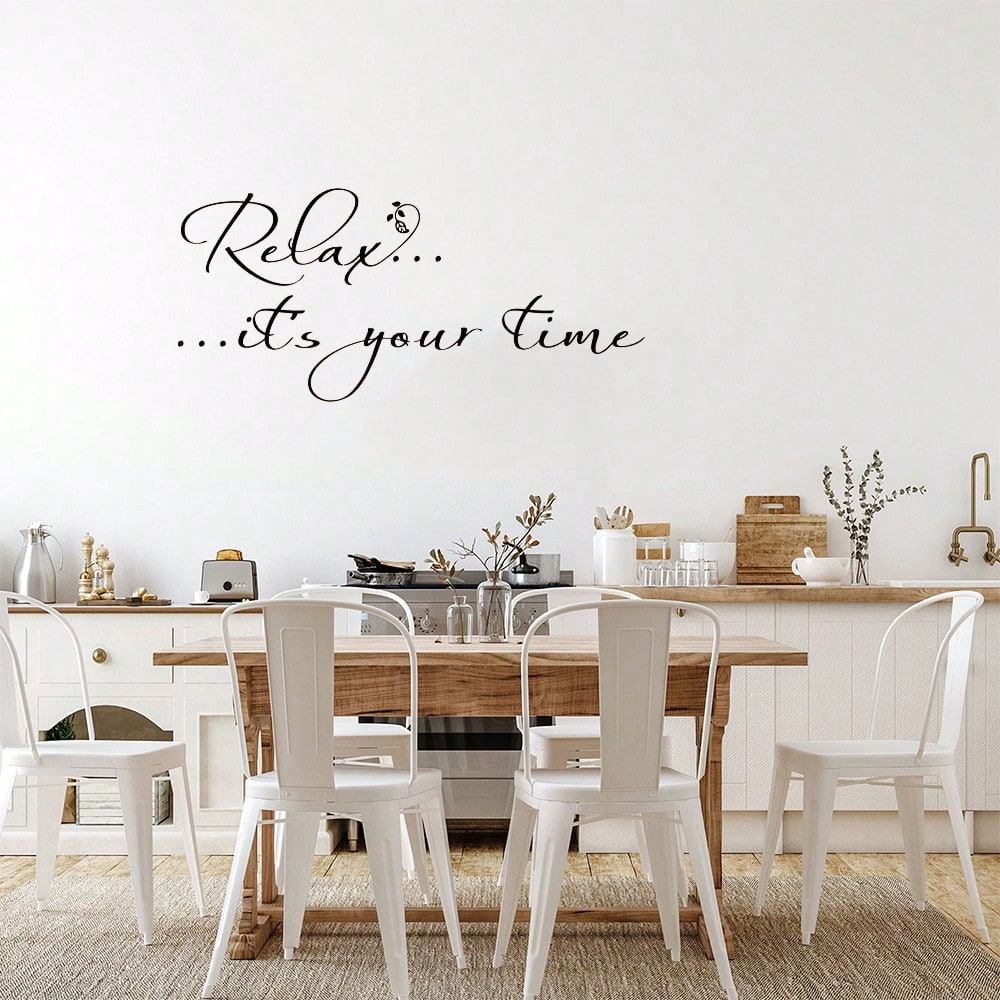 Autocollant mural « Relax It's - Home Bathroom Spa avis et prix