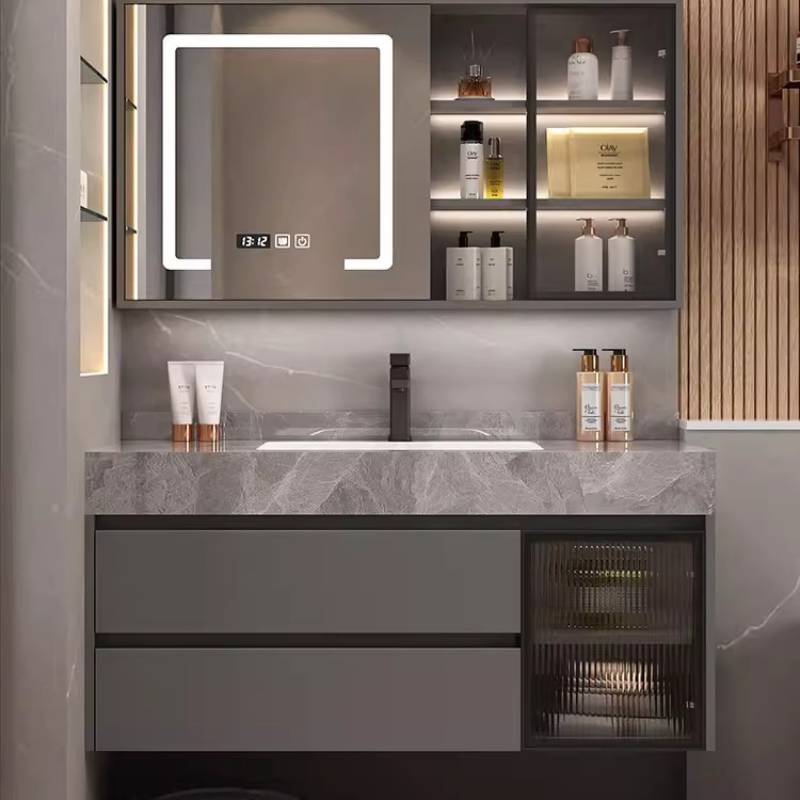 Meuble de rangement de salle d - Home Bathroom Vanity Combo avis et prix