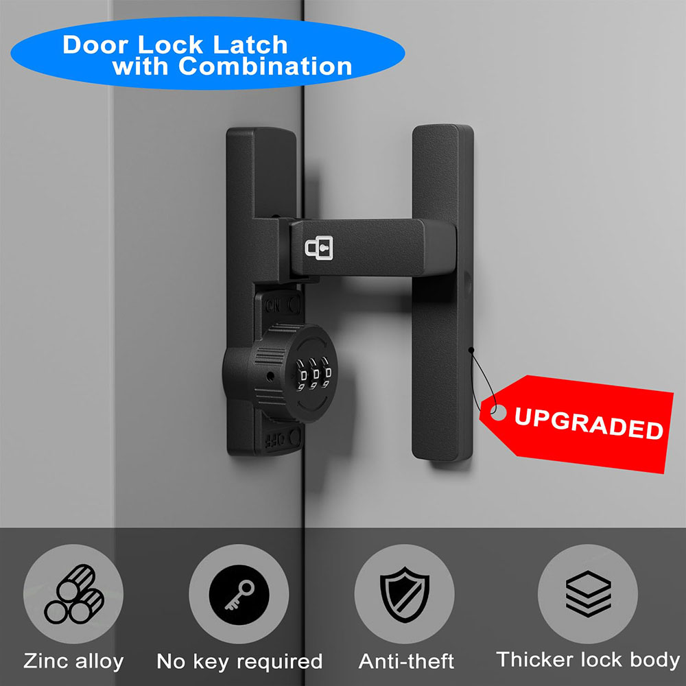 Serrure de porte de grange de  - Home Bathroom Lock avis et prix
