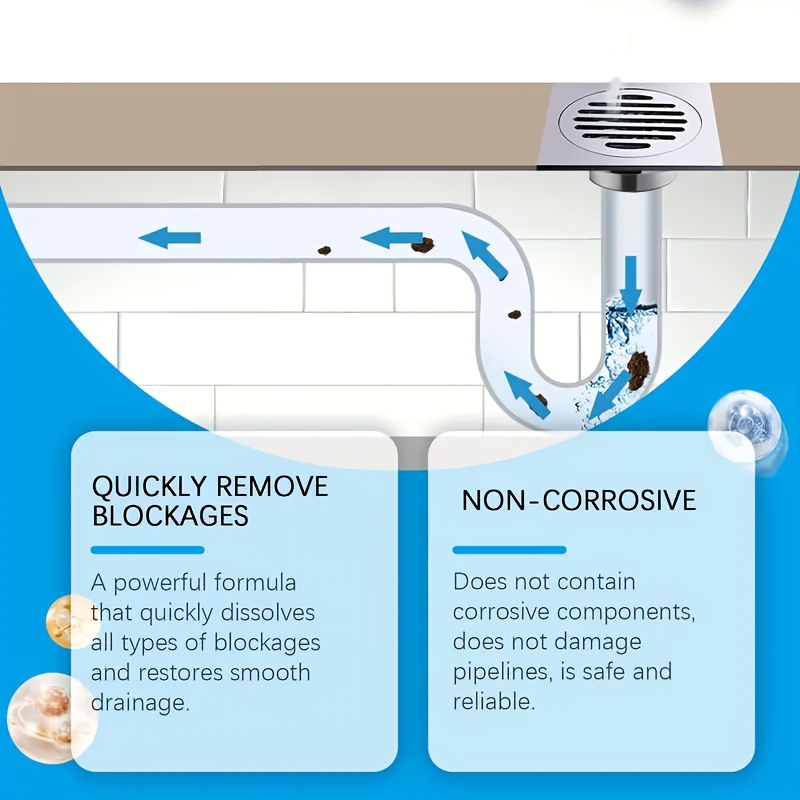 Poudre de nettoyage de canalis - Home Bathroom Cleaning avis et prix