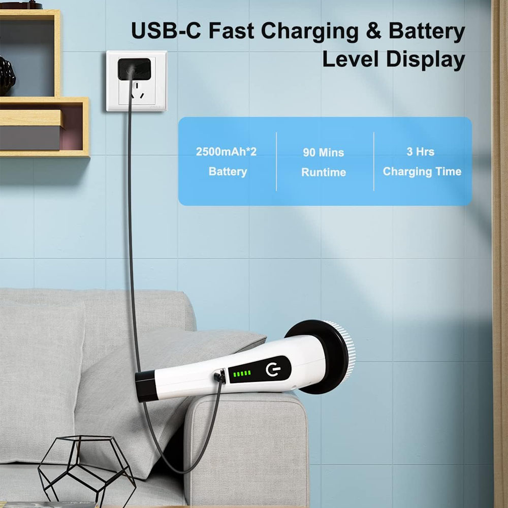 Brosse de nettoyage électrique - Home Bathroom Cleaning Machine avis et prix