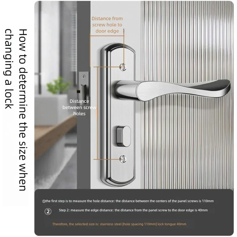 Serrure de porte de salle de b - Home Bathroom Lock avis et prix