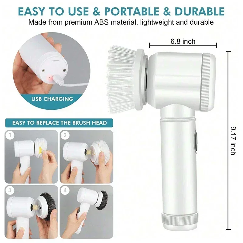 Épurateur rotatif électrique s - Home Bathroom Cleaning Machine avis et prix