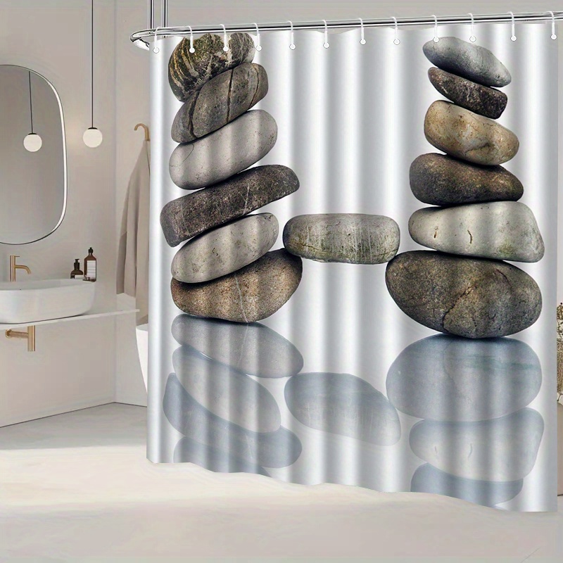 Rideau de douche Zen Stone Sta - Home Bathroom Spa avis et prix