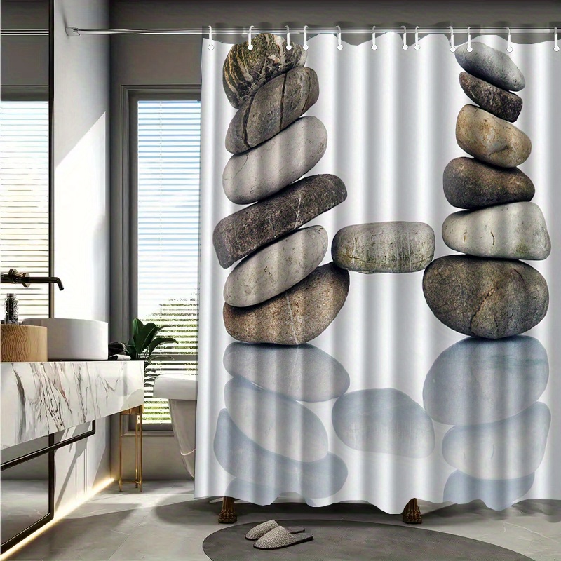 Rideau de douche Zen Stone Sta - Home Bathroom Spa avis et prix