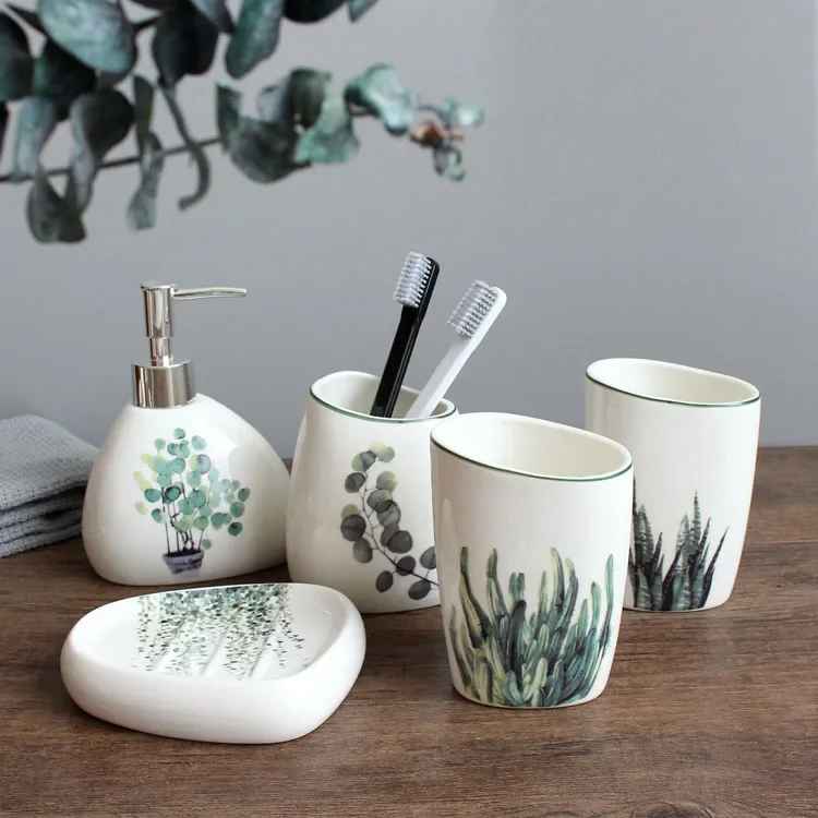 Ensemble d'accessoires de sall - Zara Home Bathroom Set avis et prix