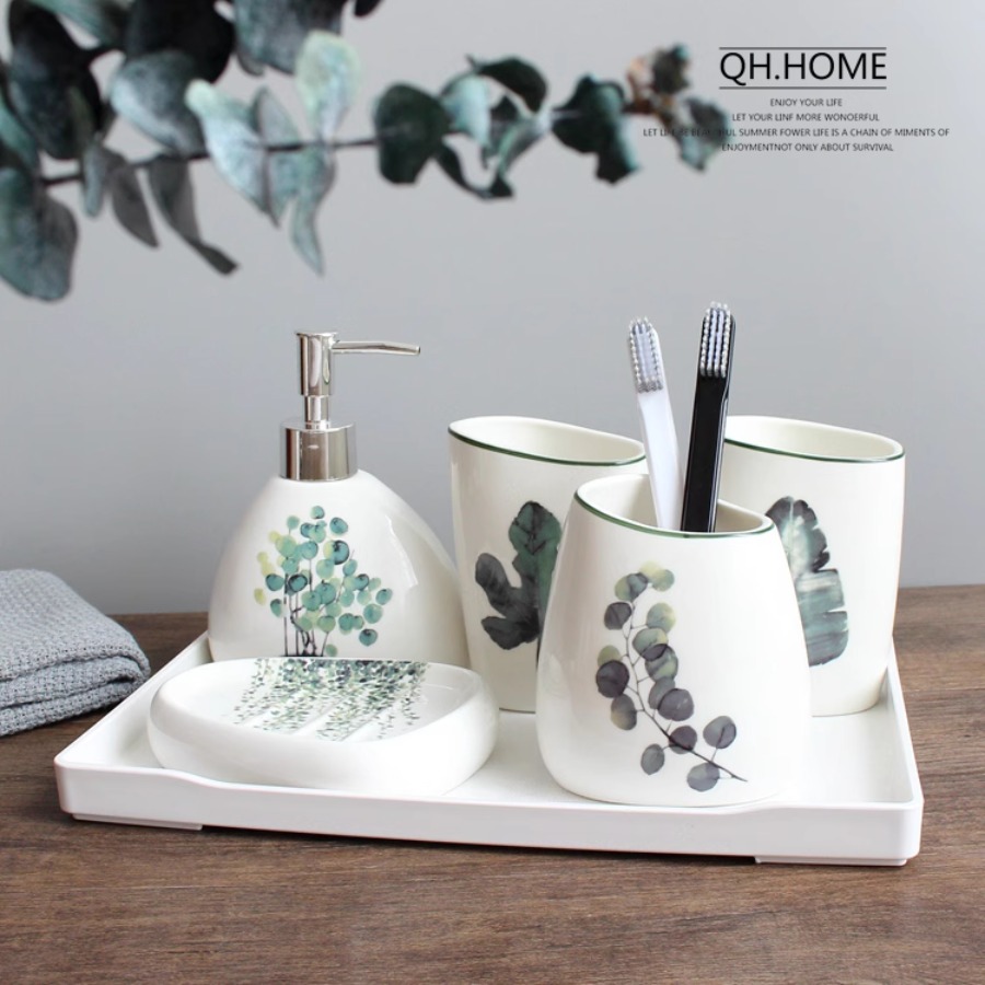 Ensemble d'accessoires de sall - Zara Home Bathroom Set avis et prix