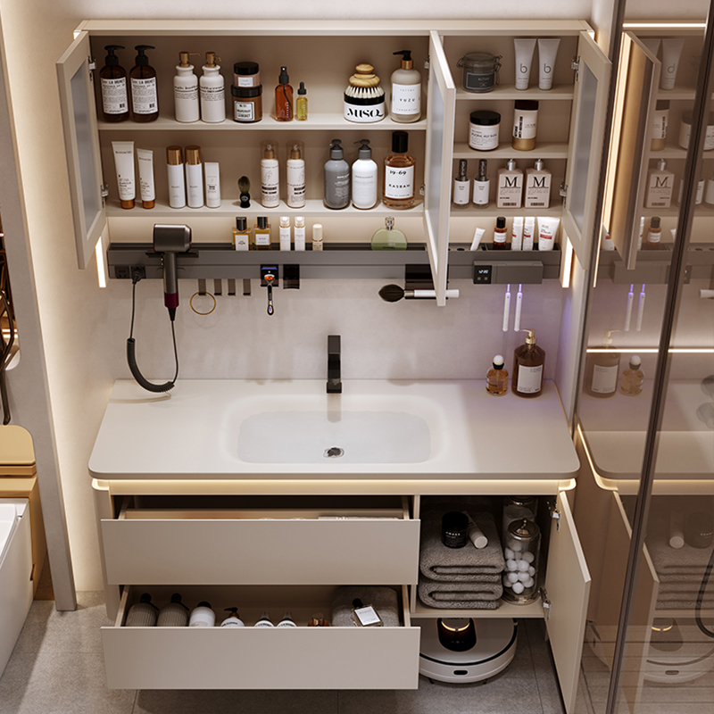 Armoires de salle de bain simp - Home Bathroom Vanity Combo avis et prix