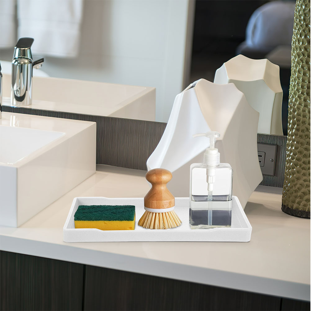 3 pièces de plateaux de salle  - Home Bathroom Organizer avis et prix