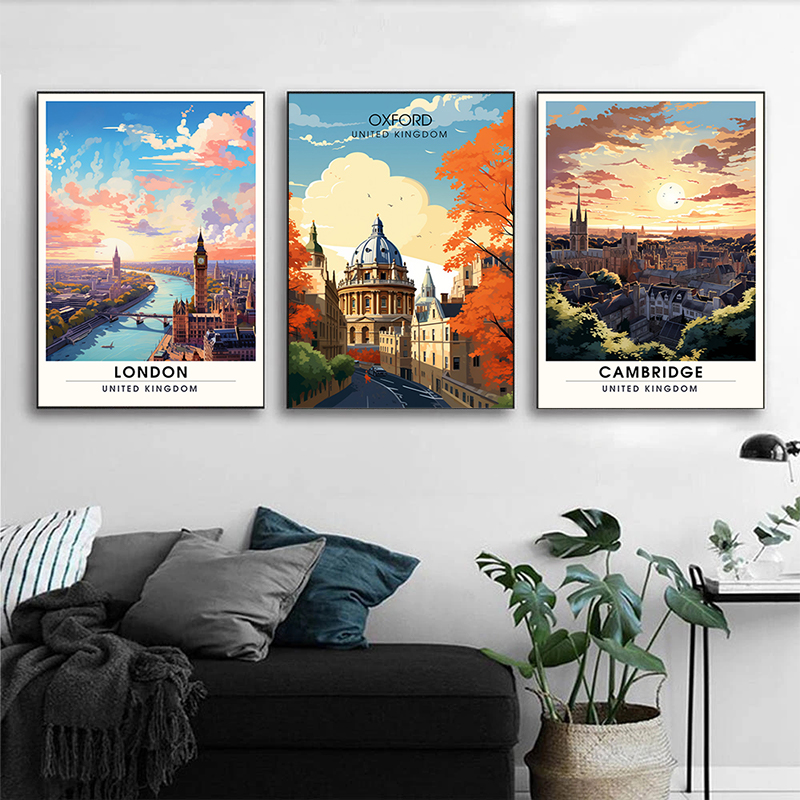 Affiches de voyage avec vue su - Home Bathroom Painting Ideas avis et prix