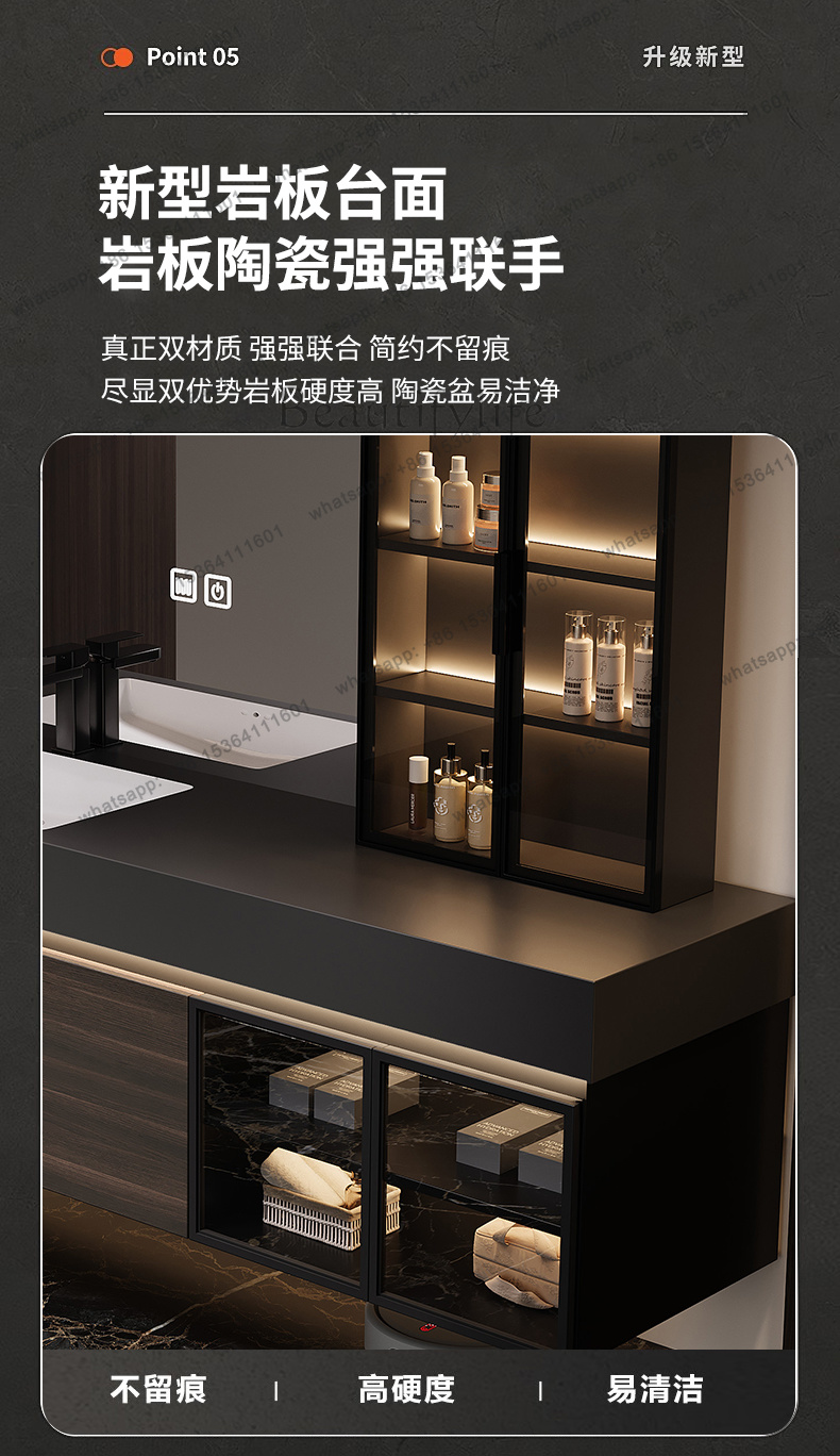 LJYOrganizer Meuble de salle d - Home Bathroom Vanity Combo avis et prix