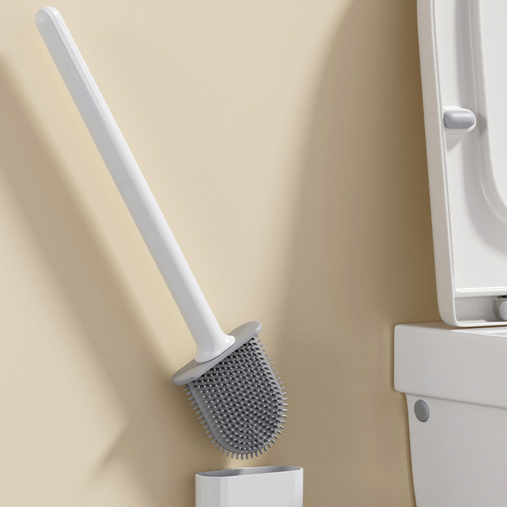 Brosse de toilette en Silicone - Home Bathroom Cleaning avis et prix