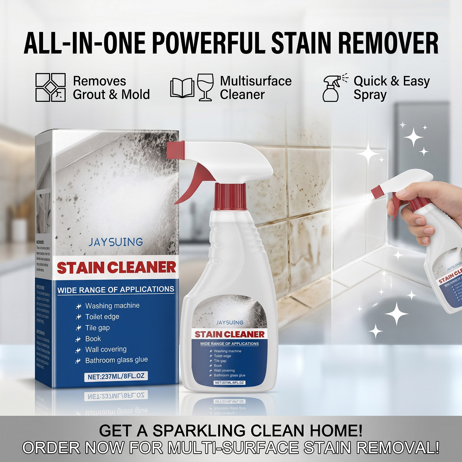 Nettoyant Mural Anti-Moisissur - Home Bathroom Cleaning avis et prix