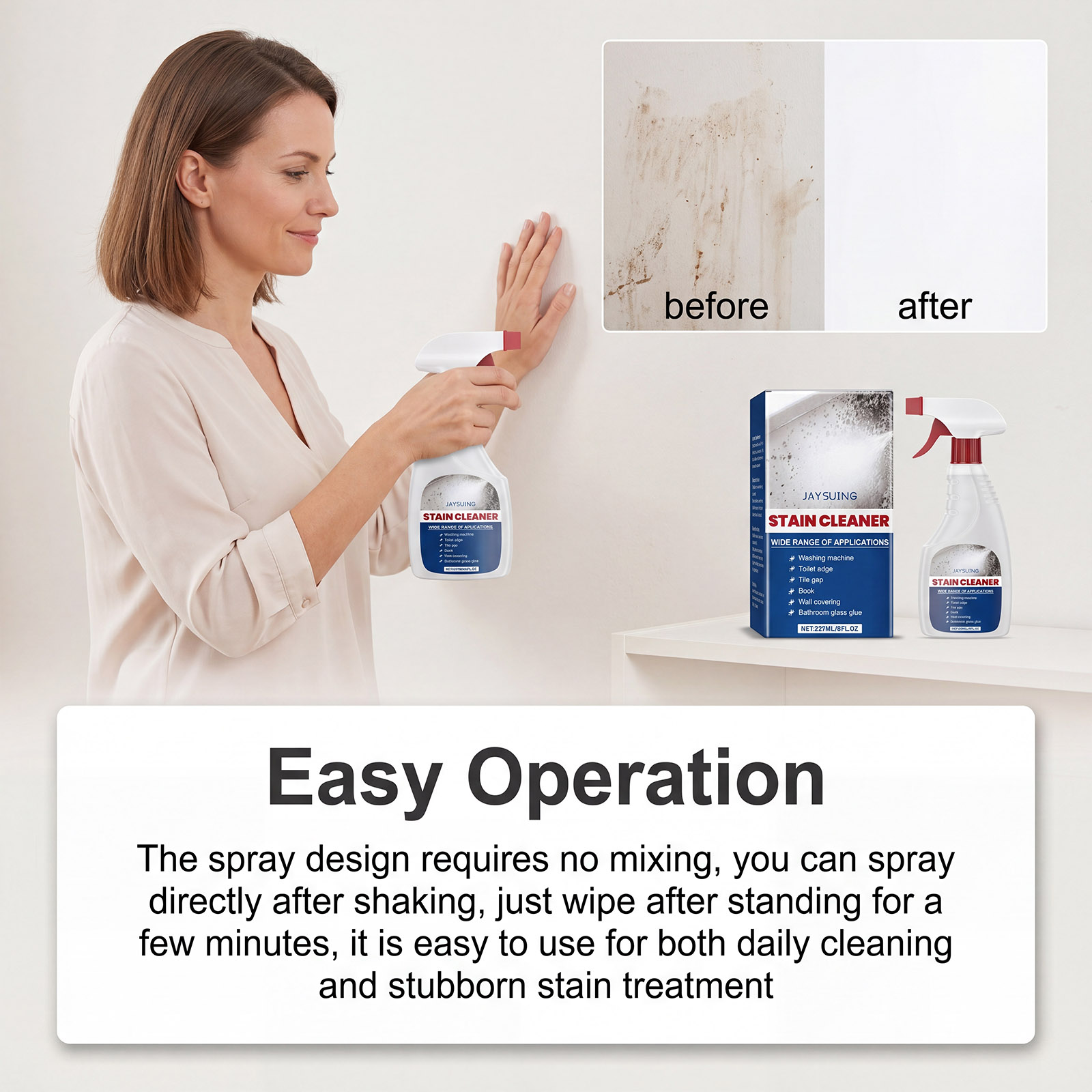 Nettoyant Mural Anti-Moisissur - Home Bathroom Cleaning avis et prix