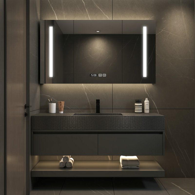 Meuble de rangement de salle d - Home Bathroom Vanity Combo avis et prix