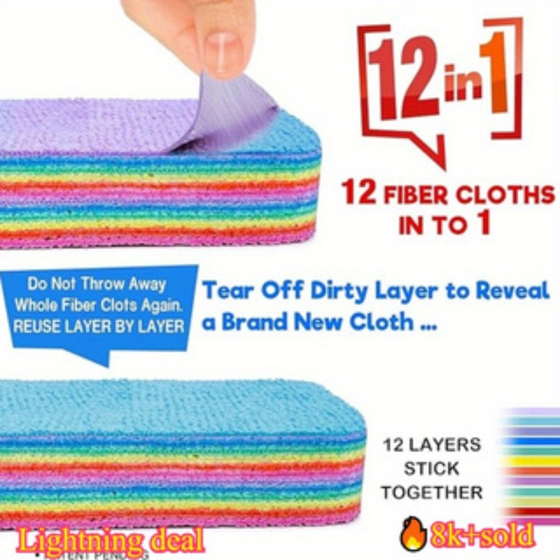 1 pièce, chiffon de nettoyage  - Home Bathroom Cleaning avis et prix