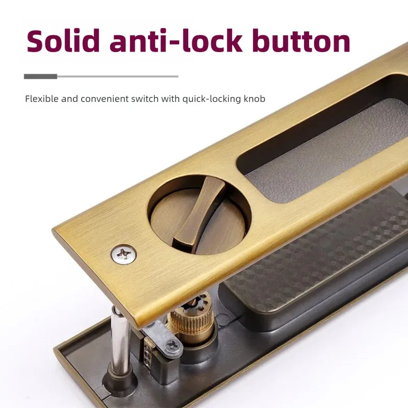 Serrure de porte coulissante,  - Home Bathroom Lock avis et prix