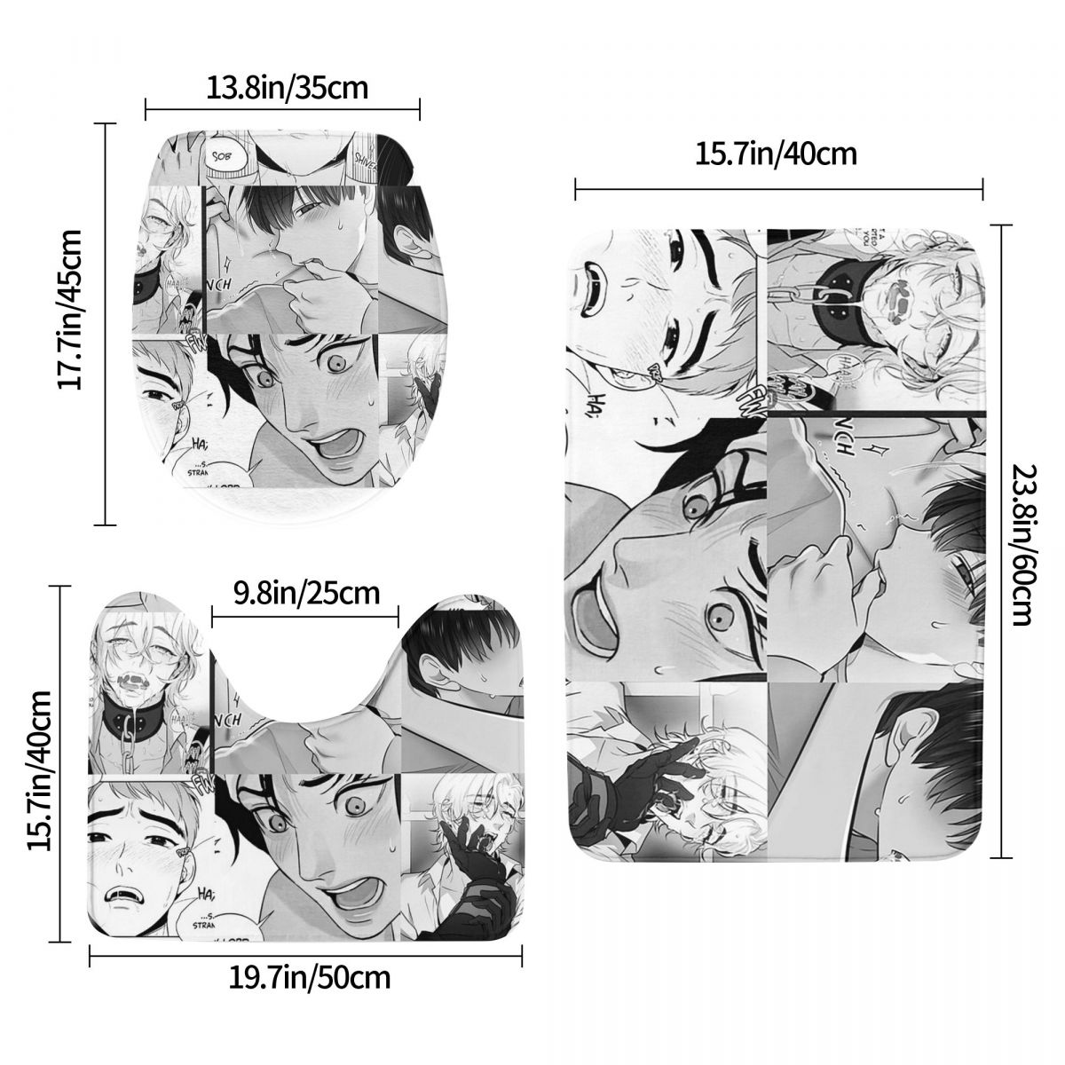 The Good Yaoi Boys – tapis de  - Home Goods Bathroom Sets avis et prix
