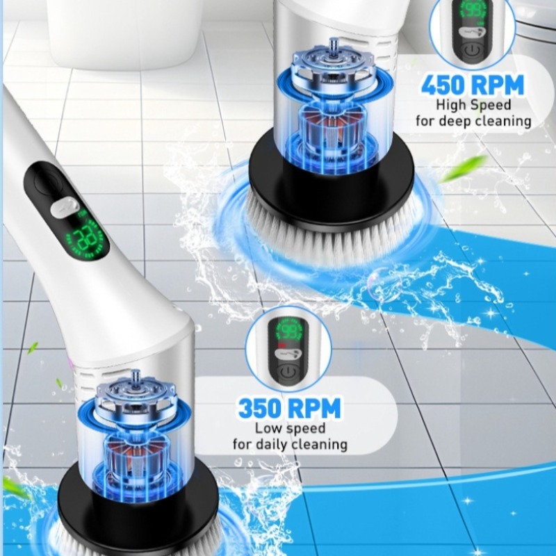 Nettoyeur électrique rotatif 9 - Home Bathroom Cleaning Machine avis et prix