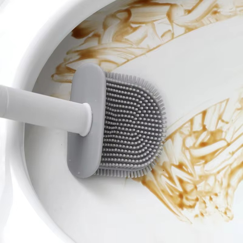 Brosse de toilette murale noir - Home Bathroom Cleaning avis et prix