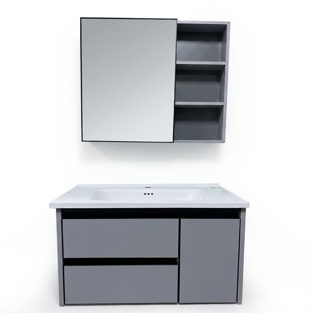 Meuble de salle de bain modern - Home Bathroom Vanity Combo avis et prix